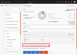 enable shared segment