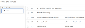 algorithmic trait - select model