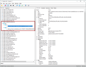 SSL proxyed through Charles