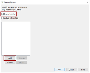 Charles rewrite add