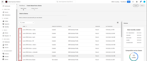 Create Dataset Select Schema