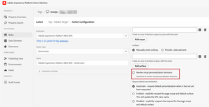 Render visual personalization decisions